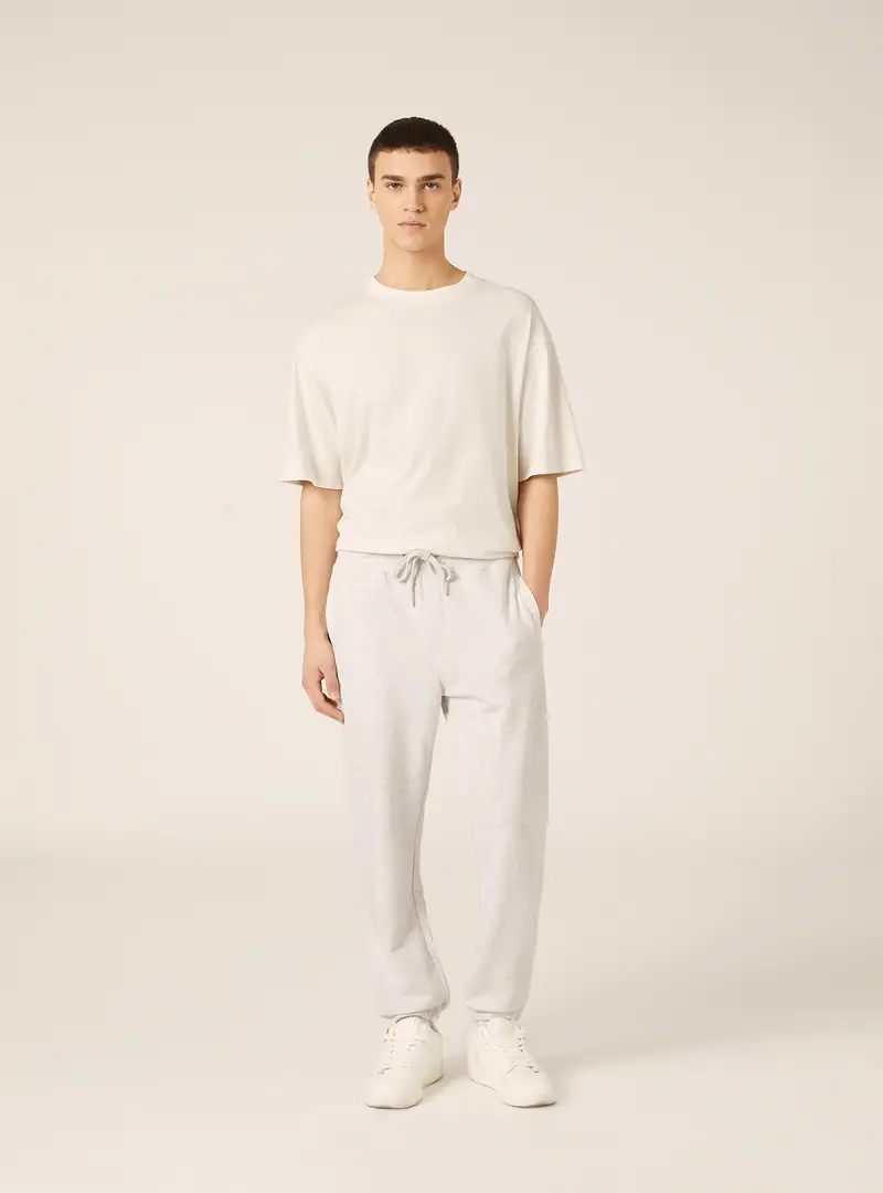 Jogger basico con coulisse ed elastico in vita MGY3 GREY