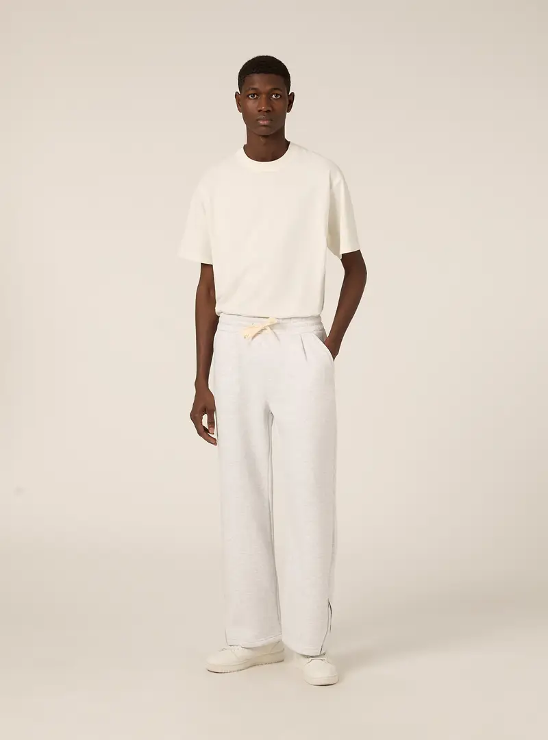 Jogger con cerniera al fondo MGY3 GREY