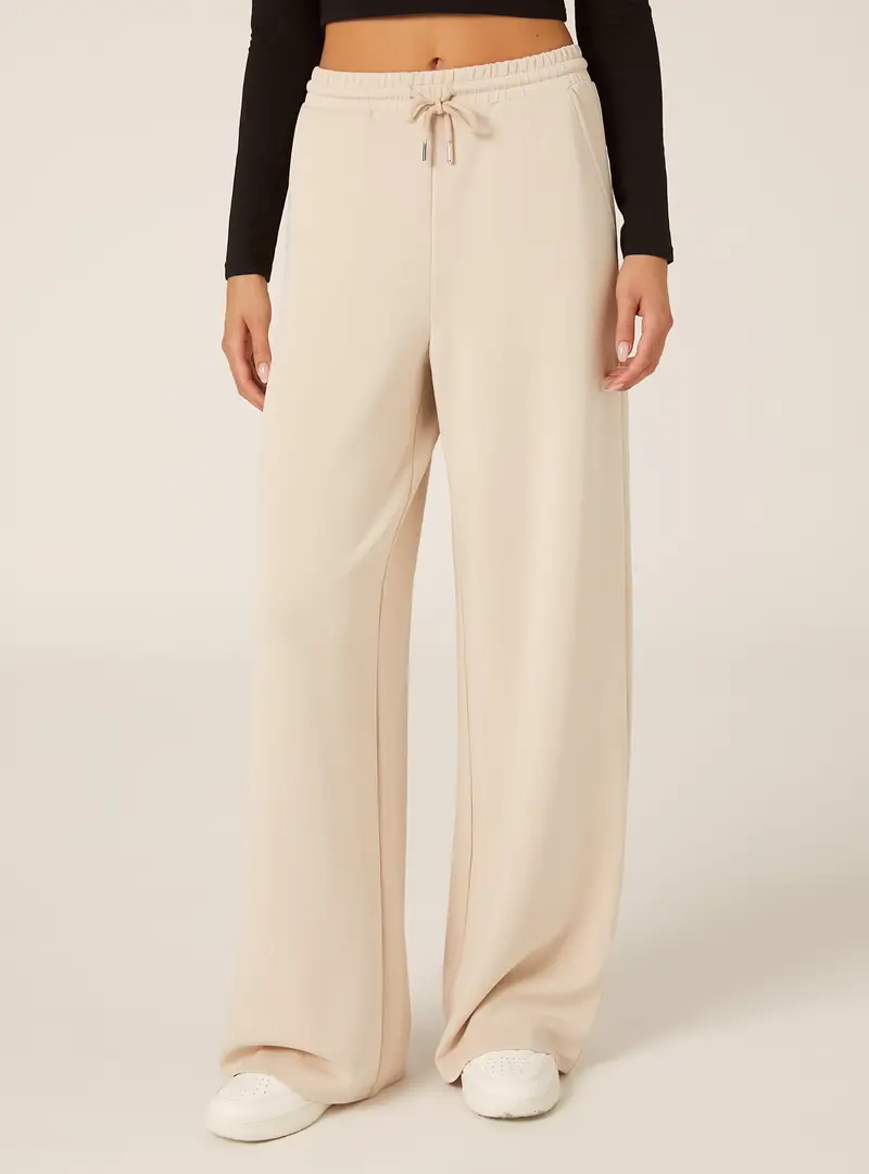 Jogger wide leg soft touch