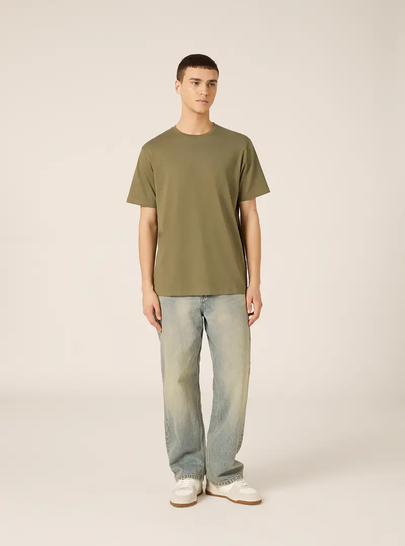 Maglietta basic in cotone KY2 GREEN