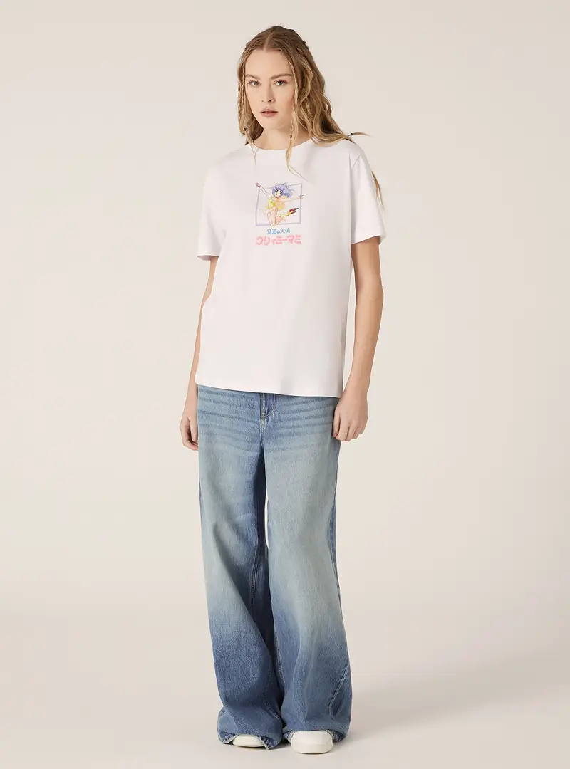 Maglietta con stampa Creamy / Alcott WH3 WHITE