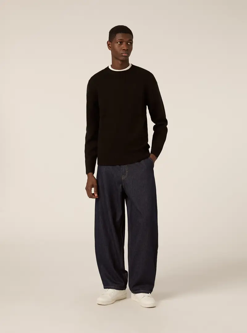 Maglione girocollo BK1 BLACK