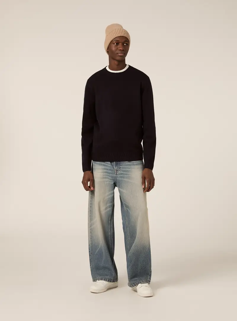 Maglione girocollo NA1 BLUE