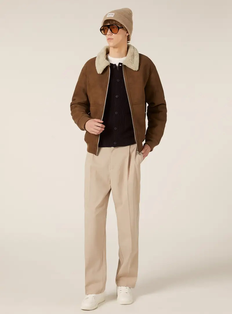 Montone effetto nabook BR2 BROWN