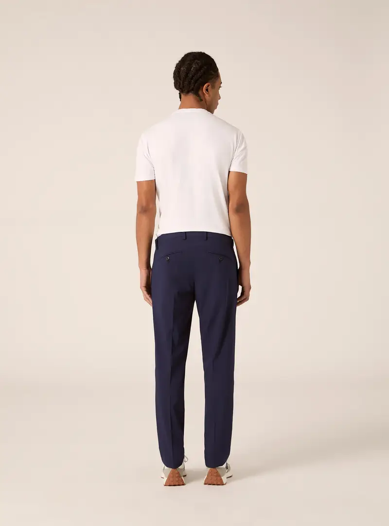 Pantalone in tinta unita per abito BL2 BLUE