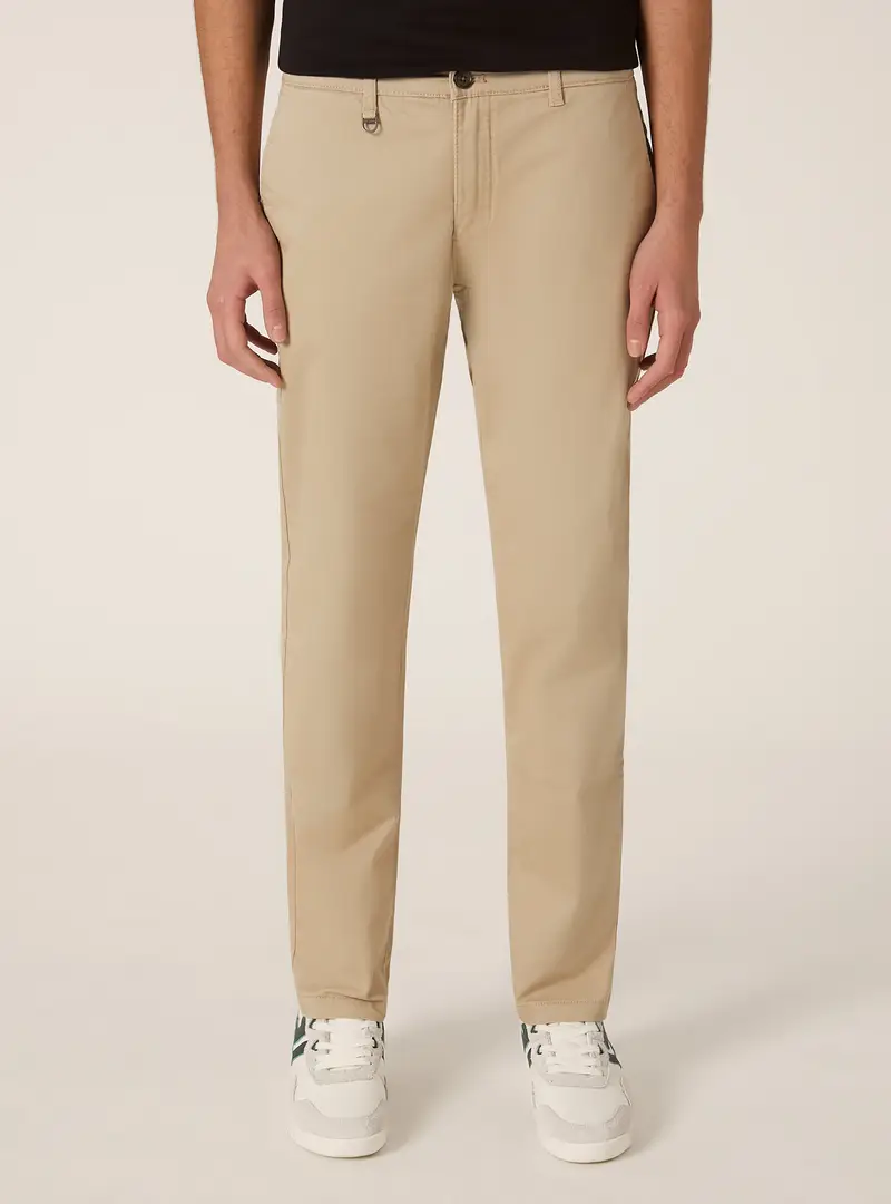 Pantaloni chino twill stretch skinny fit