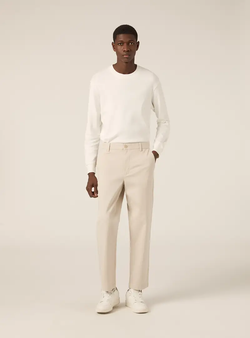 Alcott Pantaloni chino twill stretch beige