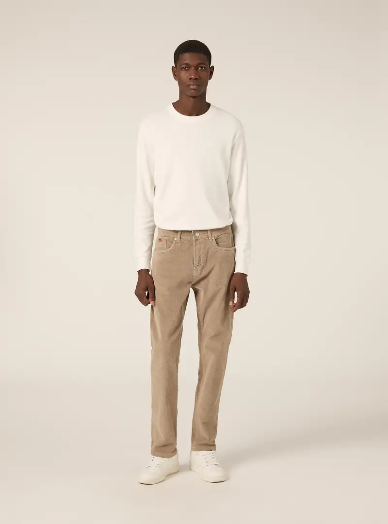 Pantaloni in velluto a costine skinny fit