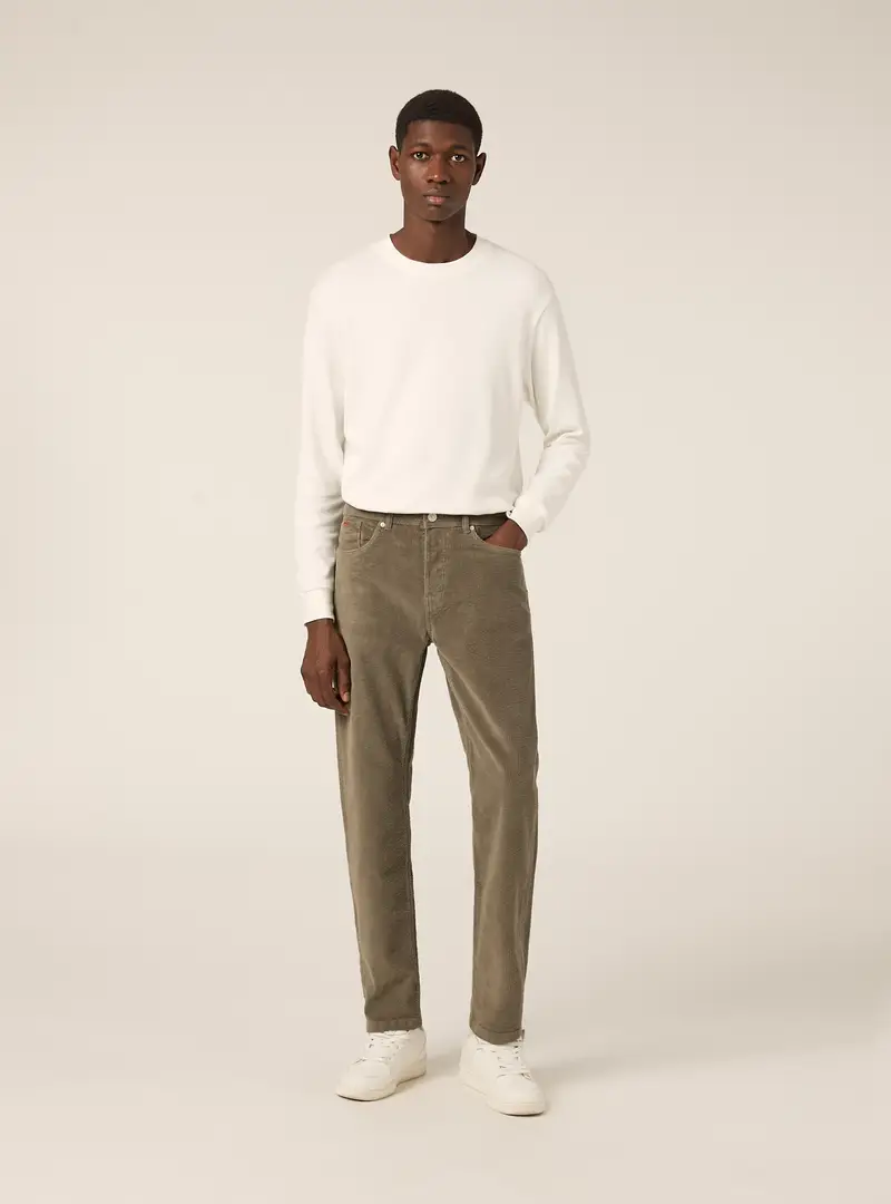 Pantaloni in velluto a costine skinny fit