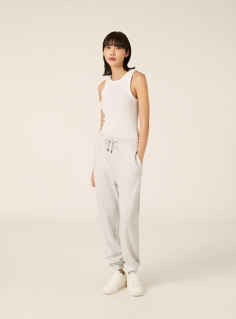 Pantaloni jogger in felpa MGY3 GREY