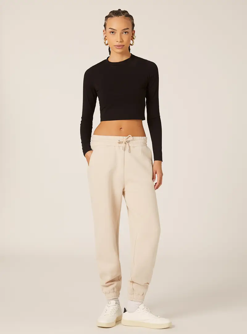 Pantaloni jogger in felpa