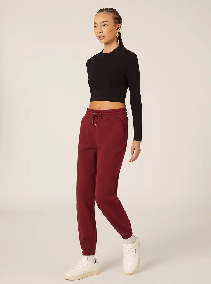 Pantaloni jogger in felpa
