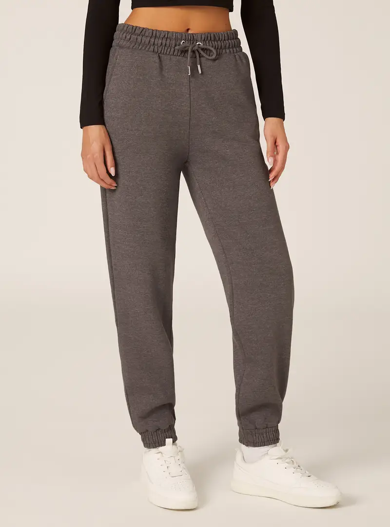 Pantaloni jogger in felpa