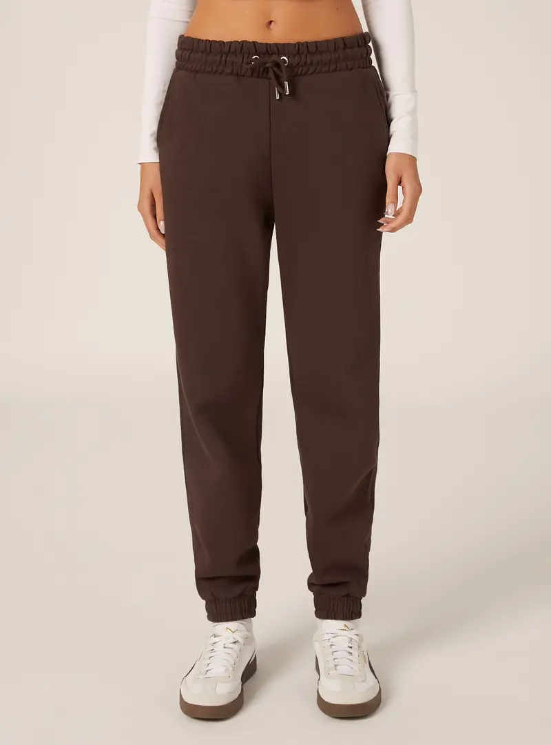 Pantaloni jogger in felpa