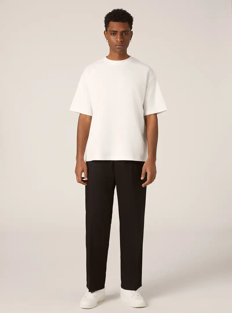 Pantaloni morbidi loose fit