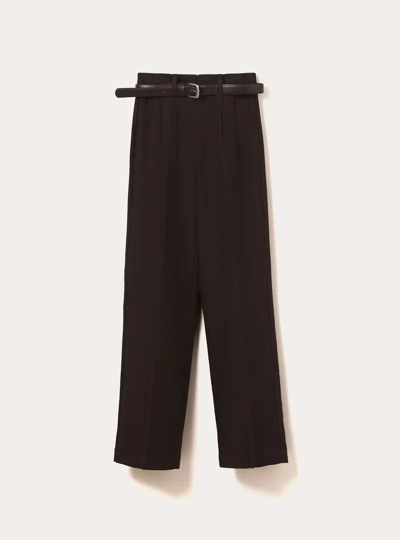 Pantaloni tailored con cintura