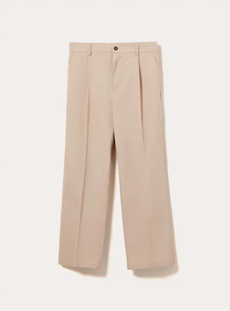 Pantaloni tailored fit wide leg