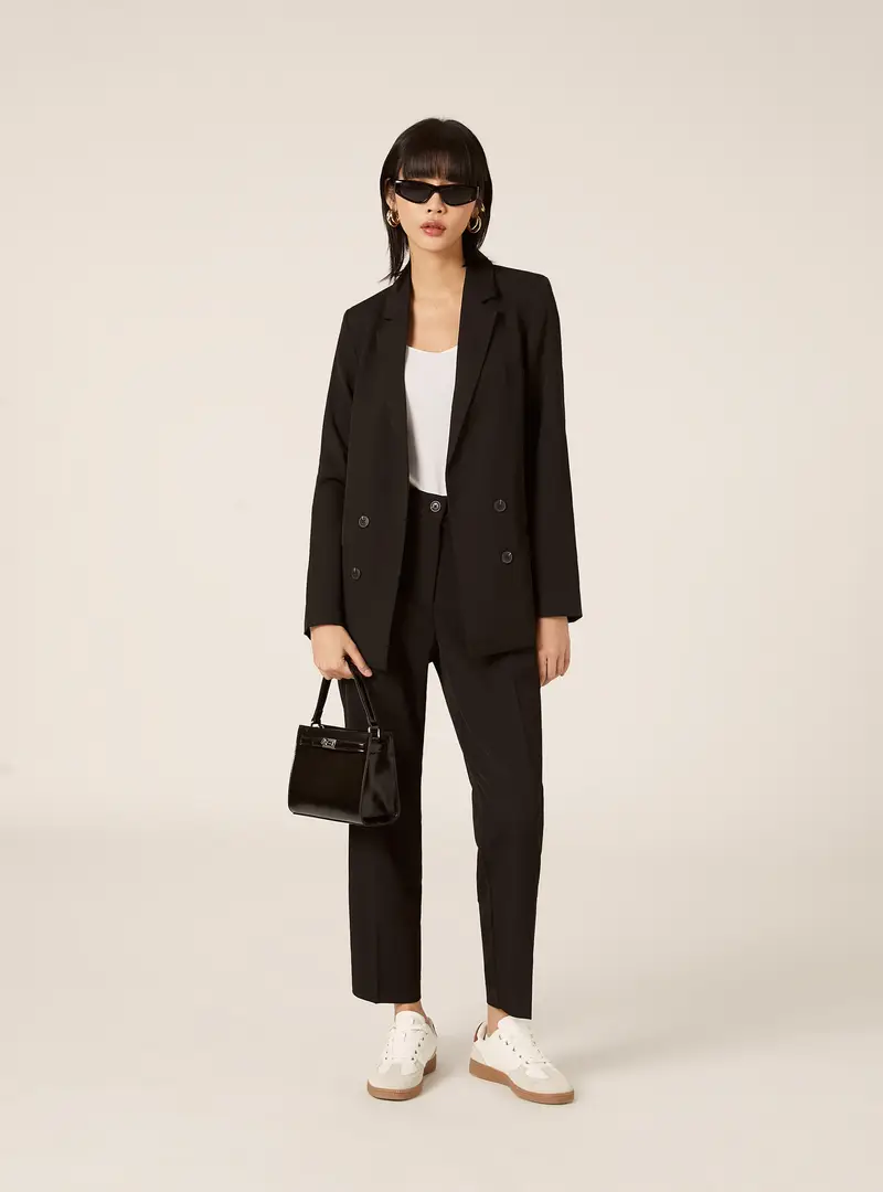 Pantaloni tailoring BK1 BLACK