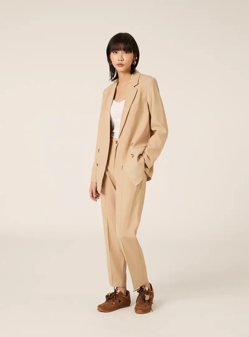 Pantaloni tailoring SA3 BEIGE