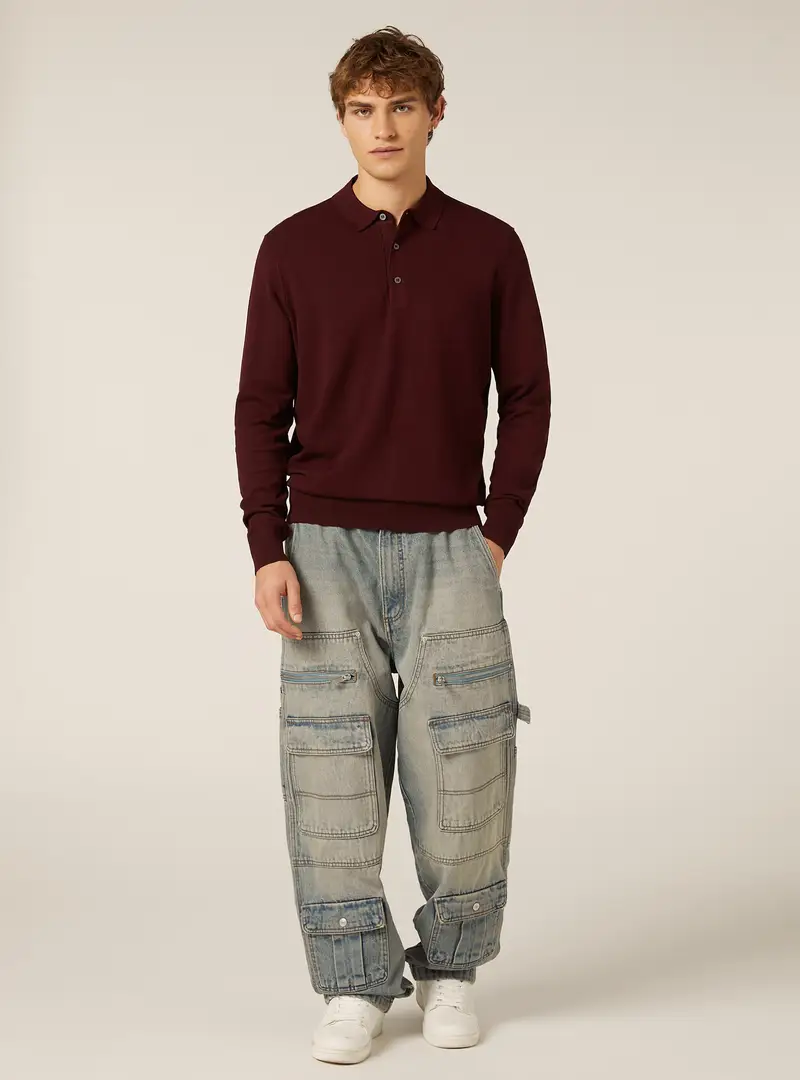 ALCOTT Polo Bordeaux 4121584