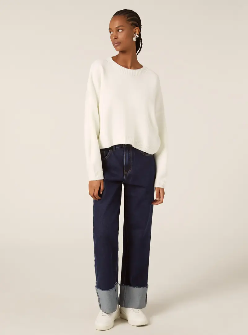 Pullover girocollo basic