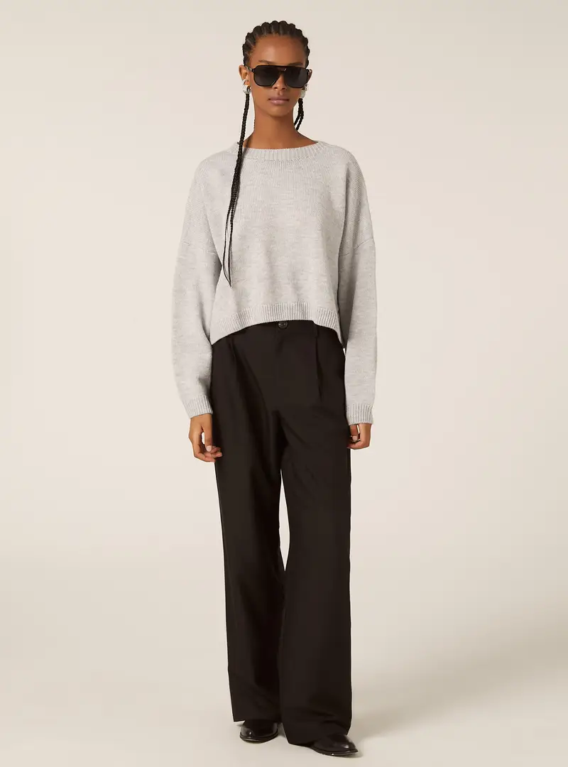 Pullover girocollo basic