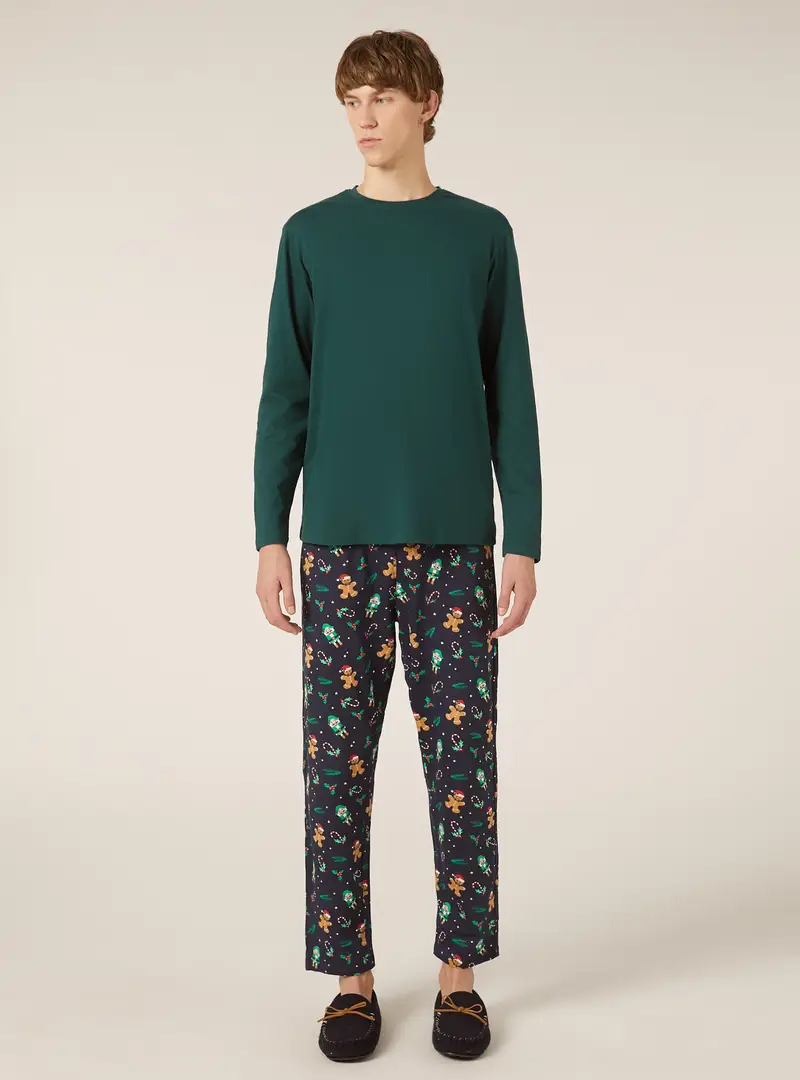 Set pigiama natalizio NA2 BLUE