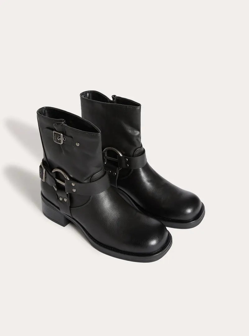 Stivaletti biker BK1 BLACK