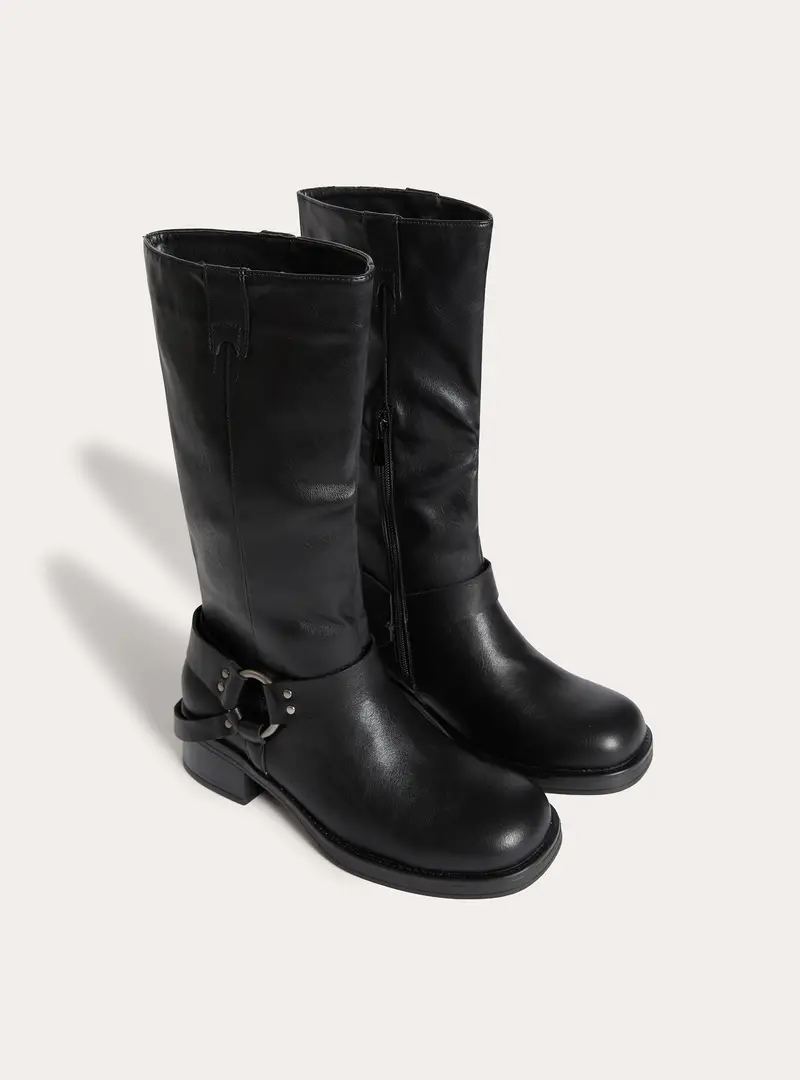 Stivali alti biker BK1 BLACK