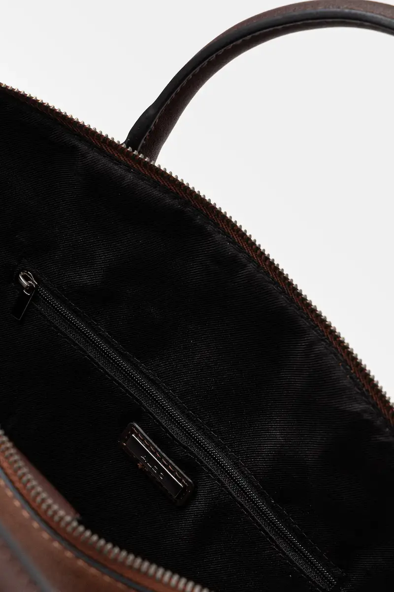 borsa colore marrone BRUGU.238 miniatura 5