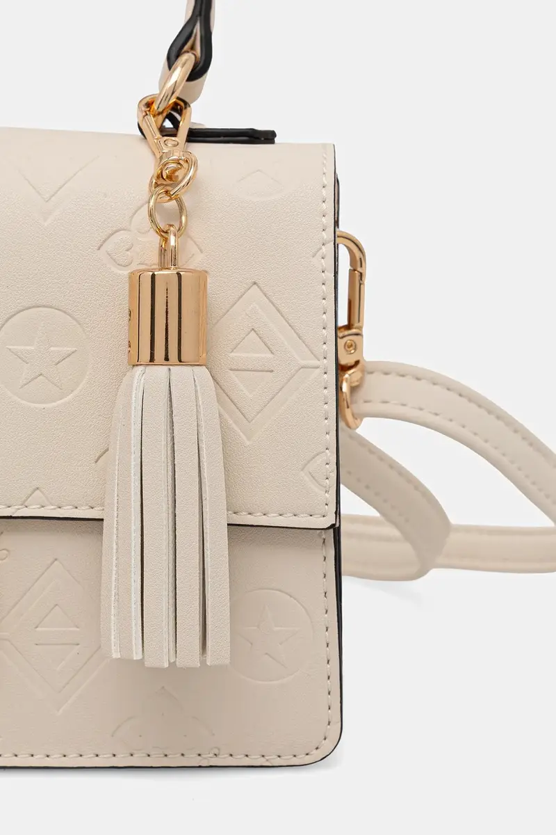 borsetta colore beige BOVAN.187 miniatura 5