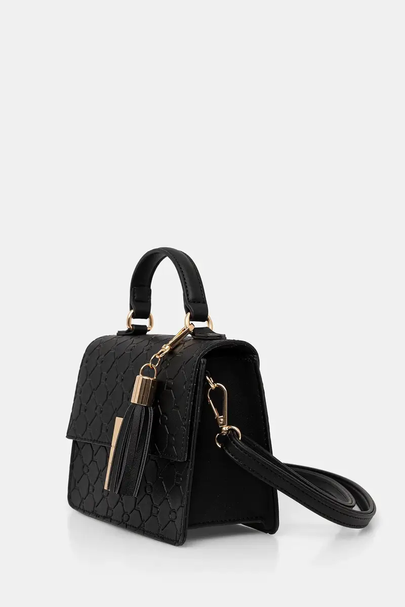 borsetta colore nero BOVAN.002 miniatura 2