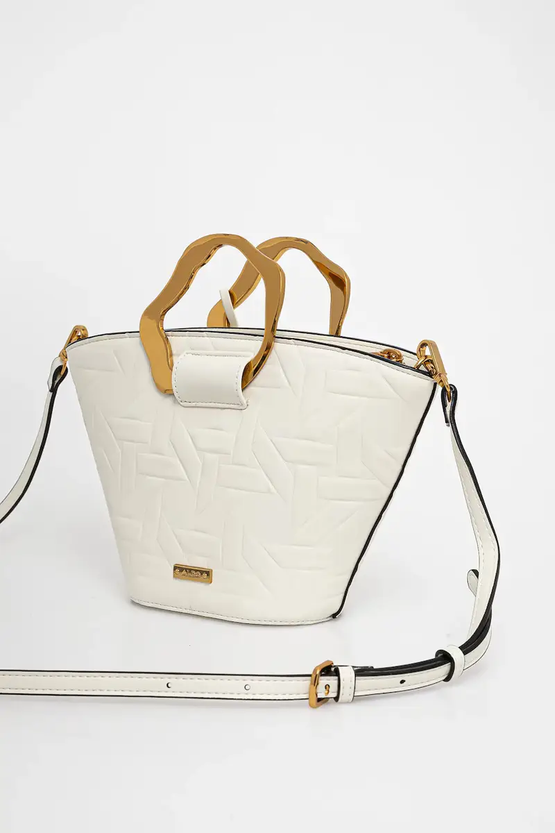 borsetta MALEDE colore bianco 13989397 miniatura 4