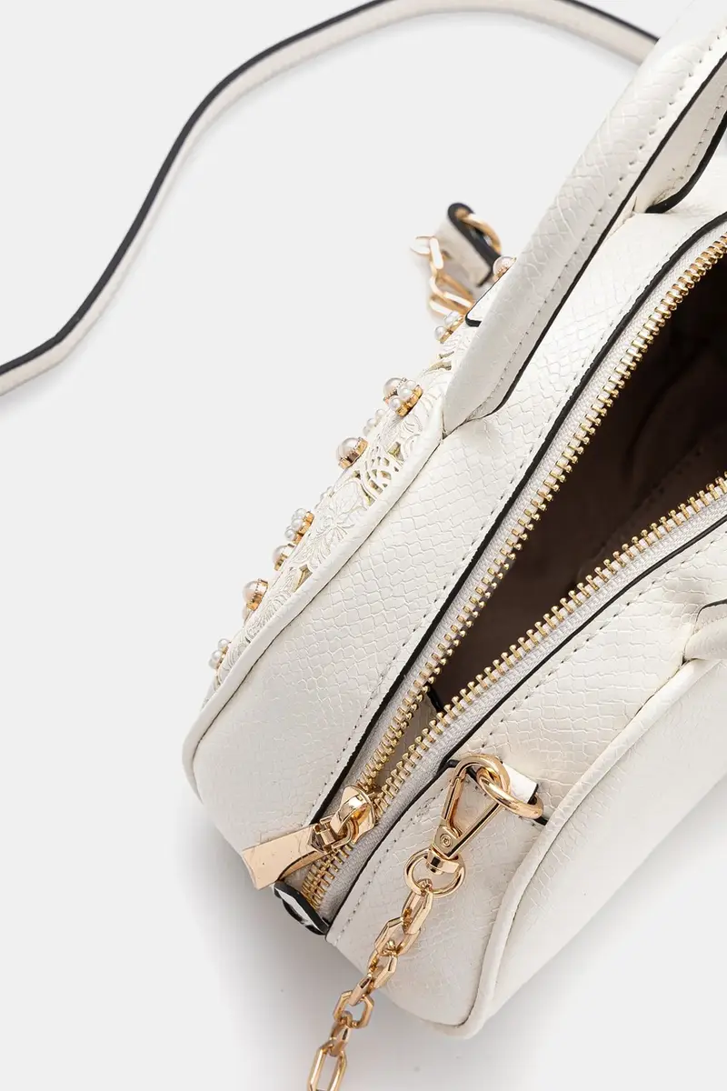 borsetta MICHELLIE colore bianco 13933865 miniatura 5