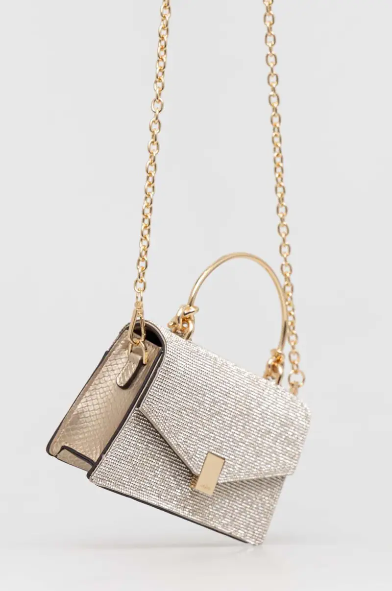 Aldo Borsetta oro con chiusura magnetica miniatura 2