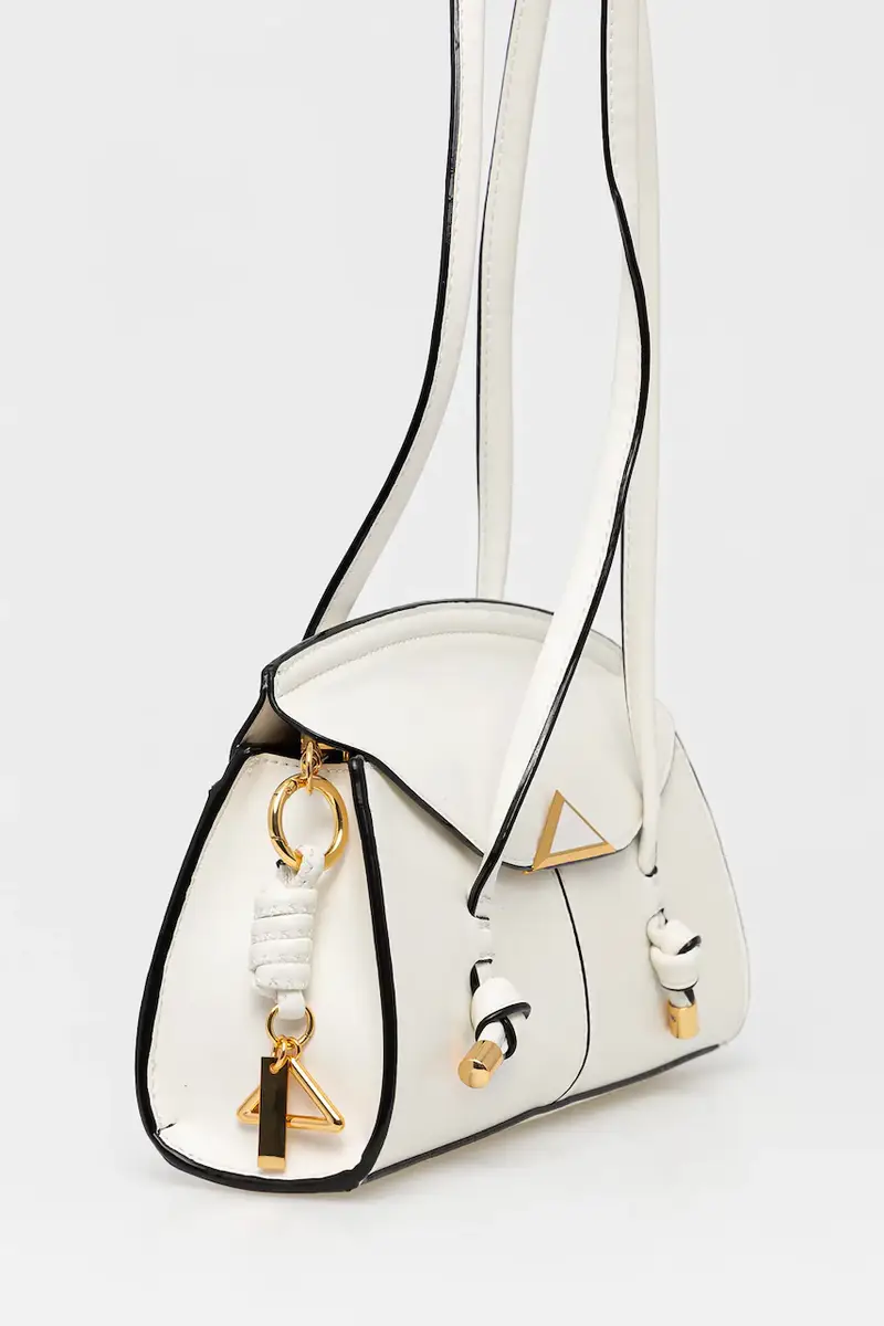 borsetta SHOULDERSADIE colore bianco 13933781 miniatura 2