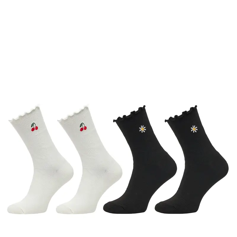 Calzini lunghi Aldo Sozer 13995062 Bianco