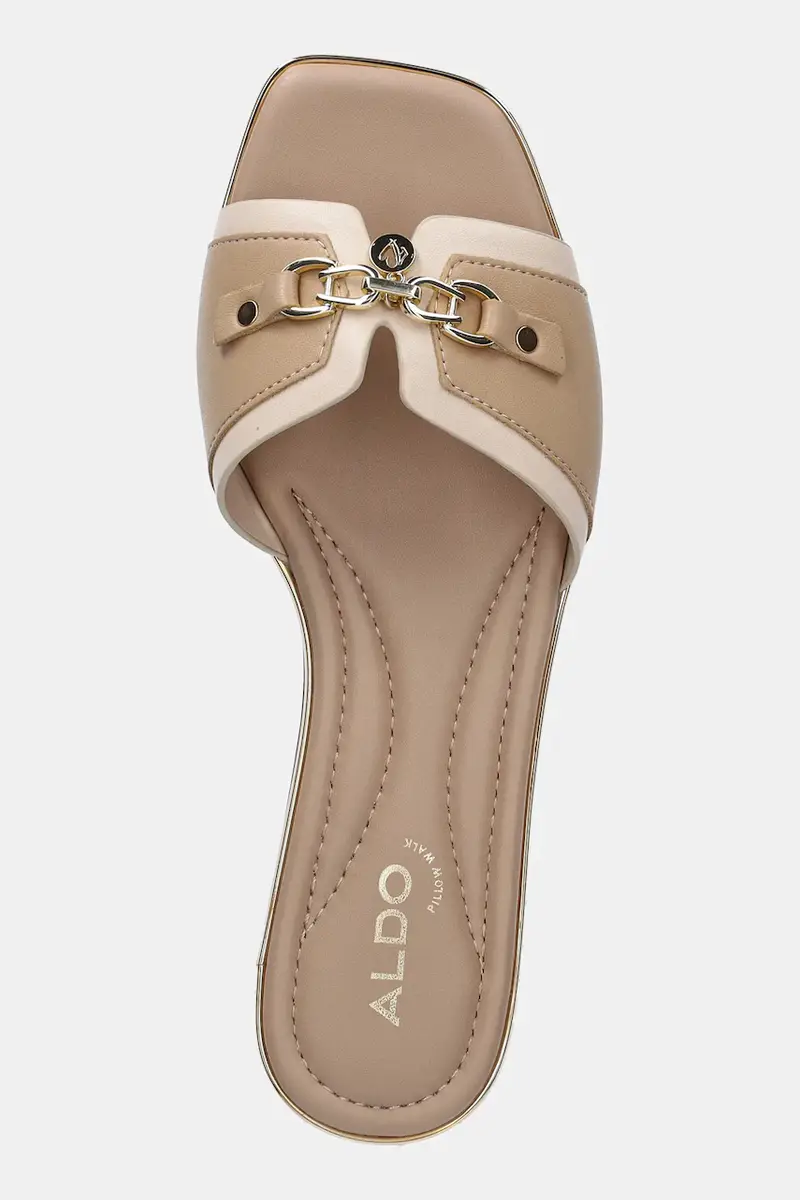 ciabatte slide ALAMASSI Beige miniatura 4