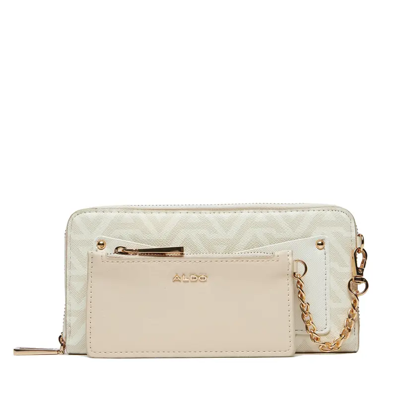 Portafoglio grande da donna Aldo Esai 13629910 Écru Écru