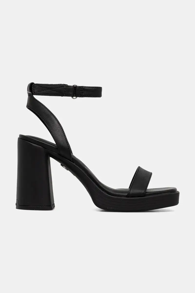 sandali in pelle BERADE colore nero 13968102 miniatura 2