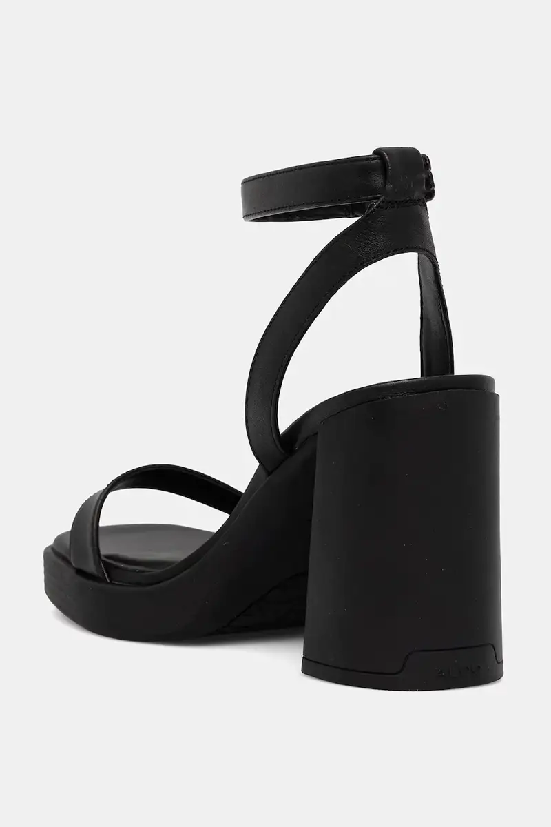 sandali in pelle BERADE colore nero 13968102 miniatura 3