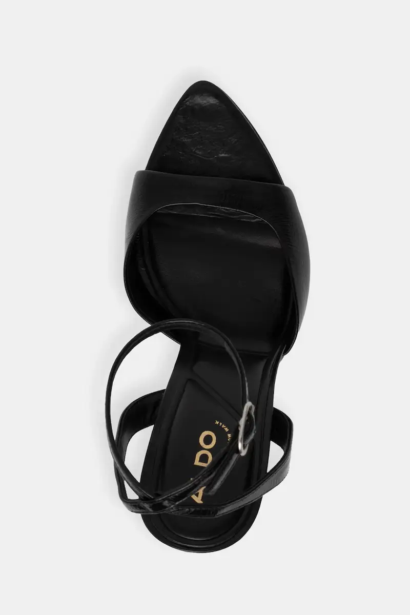 sandali in pelle FOREVERMORE Nero miniatura 4
