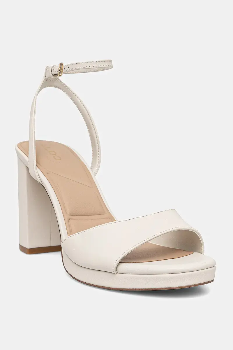 sandali in pelle GRACIOUS colore beige 13966711