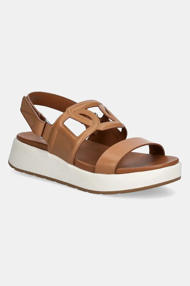 sandali in pelle ONUVIA donna colore marrone 13965197