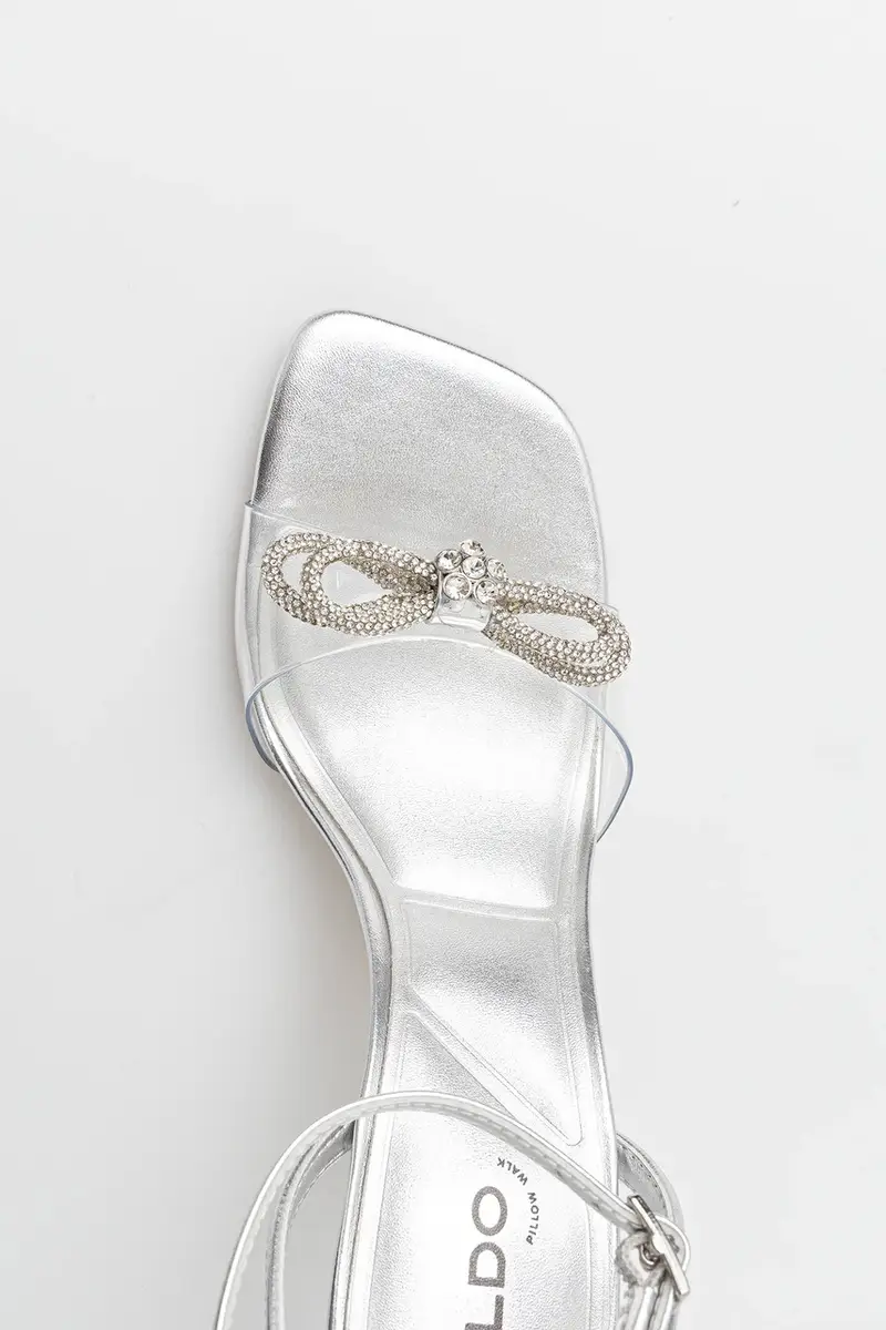 sandali OZLEY colore argento 13967749 miniatura 4