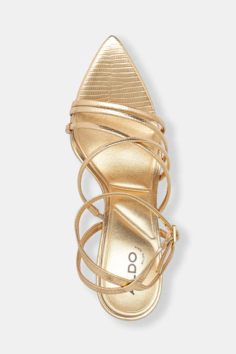 sandali SOLANIA colore oro 14054645 miniatura 4