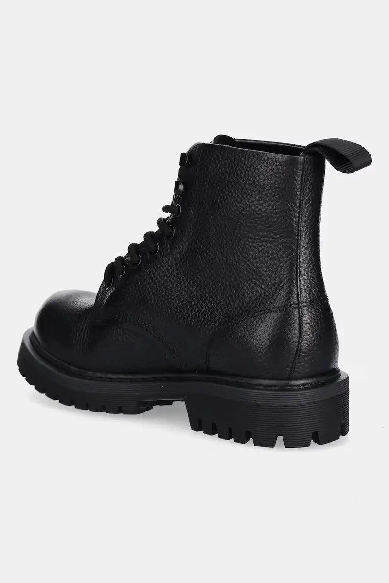 scarpe in pelle DOUBLEZERO uomo colore nero 14167811 miniatura 3