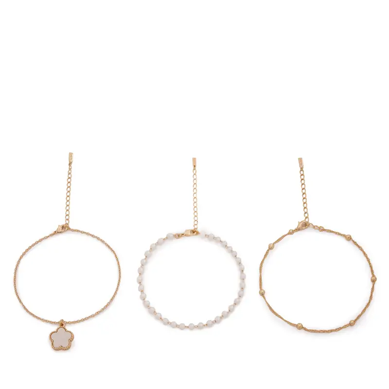 set di 3 bracciali Aldo DEVABELDEN 13994845 Oro