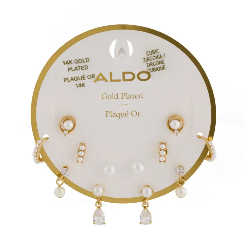 Set di 6 paia di orecchini Aldo Venue 13995096 Oro