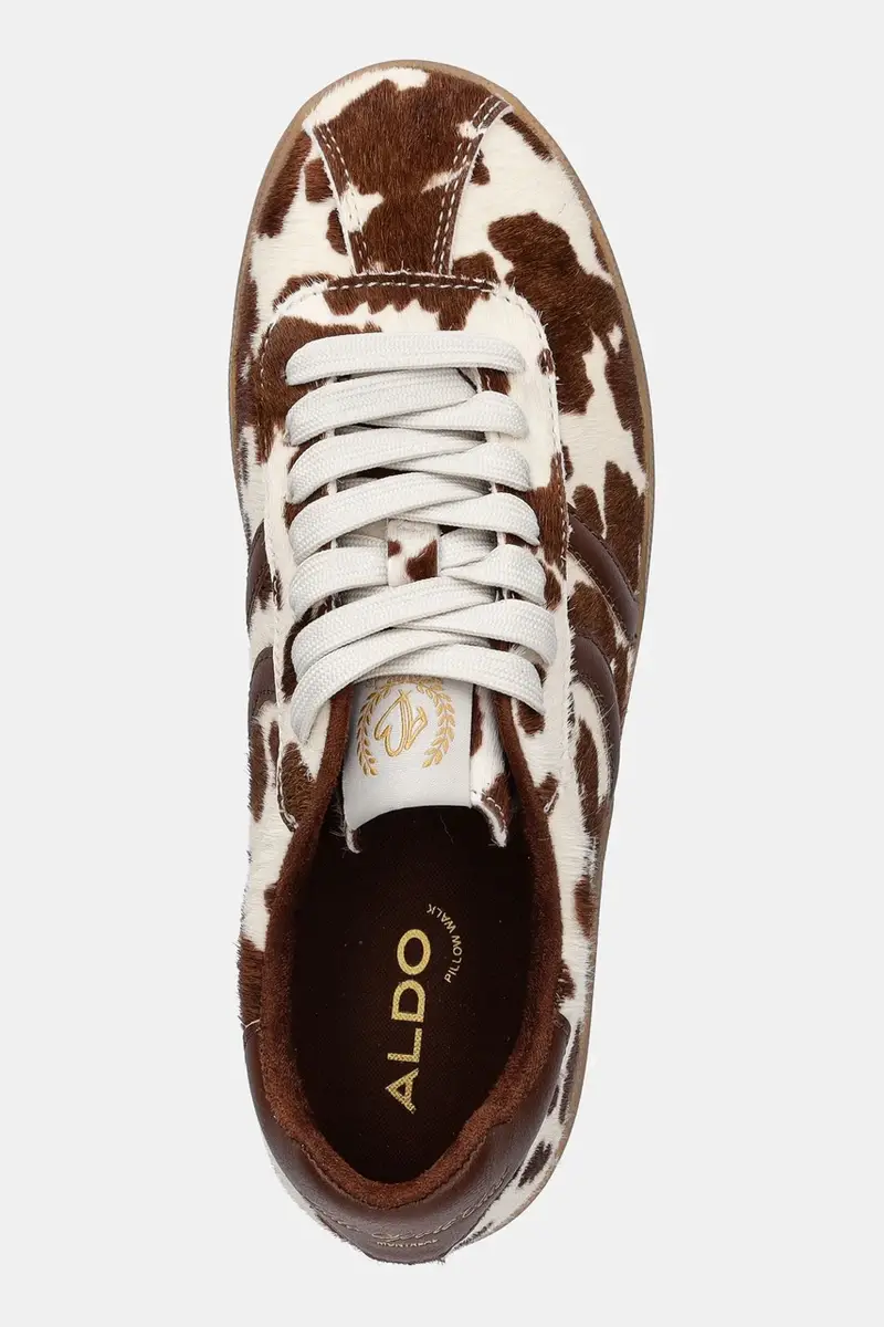 sneakers in pelle CHICSNEAKER donna colore marrone 14053635 miniatura 4